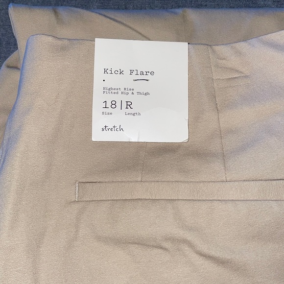 A New Day Women's High-Rise Slim Fit Kick Flare Pull-On Pants - Picture 3 of 3